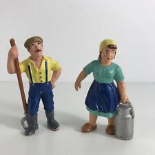Bullyland Farmer & Wife People Farm Life Figures  Germany picture