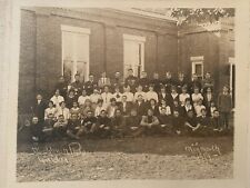 Antique 1914 Cabinet Photo Monmouth Academy Maine School Photograph picture