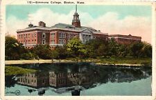 Postcard Simmons College Boston Massachusetts picture