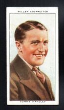 TOMMY HANDLEY 1934 WILLS CIGARETTES RADIO PERSONALITIES #33 VGEX+ NO CREASES picture