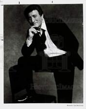 1987 Press Photo Singer Tony Bennett - srp26682 picture