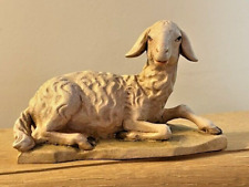 Vintage Anri Bernardi Lying Sheep:  8 inch scale picture
