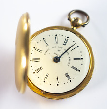 PAYNE & CO LONDON PEDOMETER (c. 1870) VICTORIAN GILT CASED PATENT picture