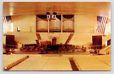 c1950s~Chautauqua Amphitheater Interior~New York NY VTG Postcard picture