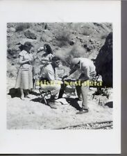 Burt Lancaster on location for Ten Tall Men vintage 1951 candid photo picture