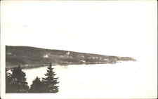 Isle Au Haut Maine ME Homes on Point c1920s-30s Real Photo Postcard picture