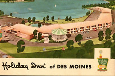 Postcard Holiday Inn of Des Moines Iowa Motel Gray's Lake  PC205 picture