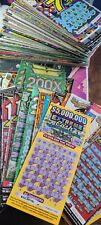 California Lottery Scratchers, $1000s , Per Stacked Inch. Scratched USED.  picture