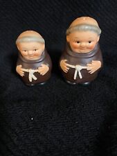 Vintage Goebel Two Monks Pair Of Salt And Pepper Shakers picture