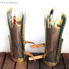 Christmas Pair Of Bracers Hussars Arm Guard Medieval Knight  bh13 picture