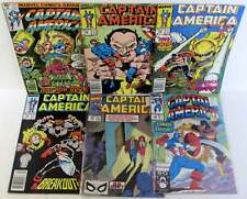 Captain America Lot of 6 #243,338,339,340,371,393 Marvel (1980) Comic Books picture