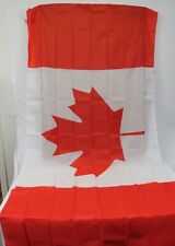 Large Vintage Canadian Nylon Flag 45x94