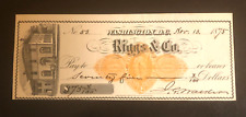 Rear Admiral John Grimes Walker Signed Check - Civil War to Panama Canal picture