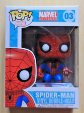 Funko Pop Marvel Spider-Man Vinyl Bobble-Head #03 Large Font picture
