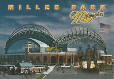 Miller Park - Home of the MLB Milwaukee Brewers Baseball Stadium 5x7 Postcard picture