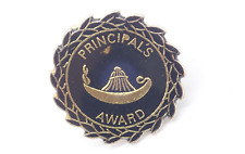Principals Award Lamp Vintage Lapel Pin picture