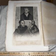 Arthur O’Connor Duke of Leinster Earl of Charlemont Antique Plate Irish History picture