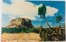 Vintage Cibola County New Mexico NM Enchanted Mesa Postcard 1956 picture
