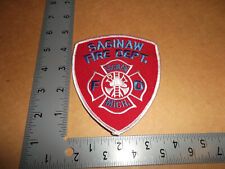 Saginaw Fire Department Patch~Michigan~MI~Brand New~Emergency Medical Services~ picture