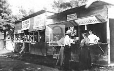 District Fair Ice Cream Stand Worthington Minnesota MN Reprint Postcard picture