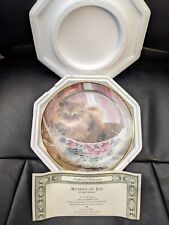 Franklin Mint 'Bundle Of Joy' by Nancy Matthews Kitten/Cat Plate # F4272 picture
