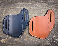 Custom leather pancake sheath holster for Leatherman and most large multiools picture