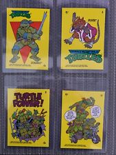 1989 Topps TMNT    Mutant Ninja Turtles  Stickers        4 picture