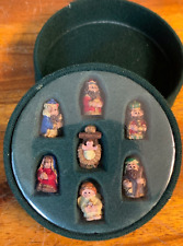 Dicksons 7 Piece Mini Nativity in Velvet Keepsake Box picture