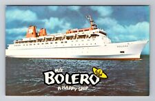 MS Bolero, Ship, Transportation, Antique, Vintage Souvenir Postcard picture