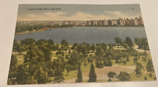 New York City NY, Central Park 1945 Antique Vintage Postcard picture