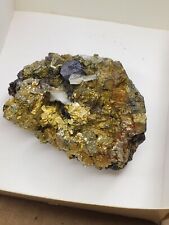 Mineral Specimen, Galena and Quartz on Pyrite, Chihuahua Mexico  picture