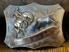 Western “Right To Bear Arms” belt Buckle : Vintage picture