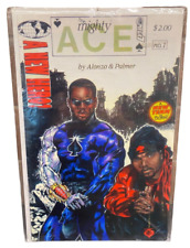 THE MIGHTY ACE Rap Hiphop era Comicbook, #1 Issue 1992 by Alonzo Washington  picture