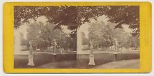 VERMONT SV - Bennington - Hunt Residence Fountain - DH Cross 1860s picture