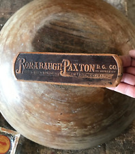 antique Advertising movie prop Rorabaugh-Paxton clothing brush picture