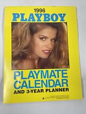 1996 Playboy Playmate Calendar & 3 year planner Jenny McCarthy excellent Con picture