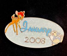 Rare Disney Pin Bambi January 2008 Thumper LE 500 NIP picture