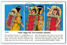 1967 There Were No Left Handed Indians Oakland California CA Vintage Postcard picture