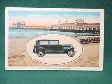 Estate Sale ~ Vintage Postcard - The Pontiac Big Six 2 Door Sedan picture