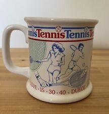 Vintage Tennis Mug Johns Crompton Jr picture