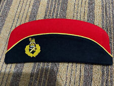 BRITISH GENERAL FIELD OFFR'S OVERSEA HAT (SIDE CAP) BLACK picture