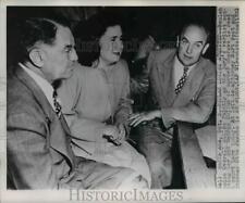 1947 Press Photo Beulah Louise Overell smiles faintly as Jury reads the verdict picture