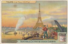 Liebig 6 cards V/G:  S1032 Towers (French) (1912) picture