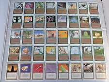 MTG Revised 3rd Ed. Green/Artifact Cards Collection x40 (NM/LP) Magic Gathering picture