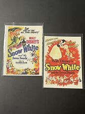 1993 skybox walt disney snow white x2 card lot picture