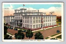 Tampa FL-Florida, Aerial De Soto Hotel, Advertisement, Vintage c1928 Postcard picture