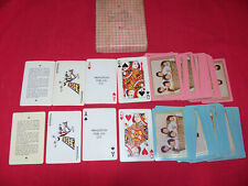 1930s The Dionne Quintuplets Dual 2 Deck of Playing Cards Princeton Fuel Oil Co picture
