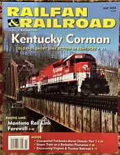 RAILFAN & RAILROAD MAGAZINE May  2024 Kentucky Corman picture