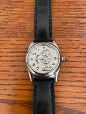 DISNEY Mickey Mouse Limited Edition Fossil Watch LI-1563 w/Original Leather Band picture