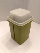 Tupperware Vintage Pickle Keeper Avocado Green 3 Pieces picture